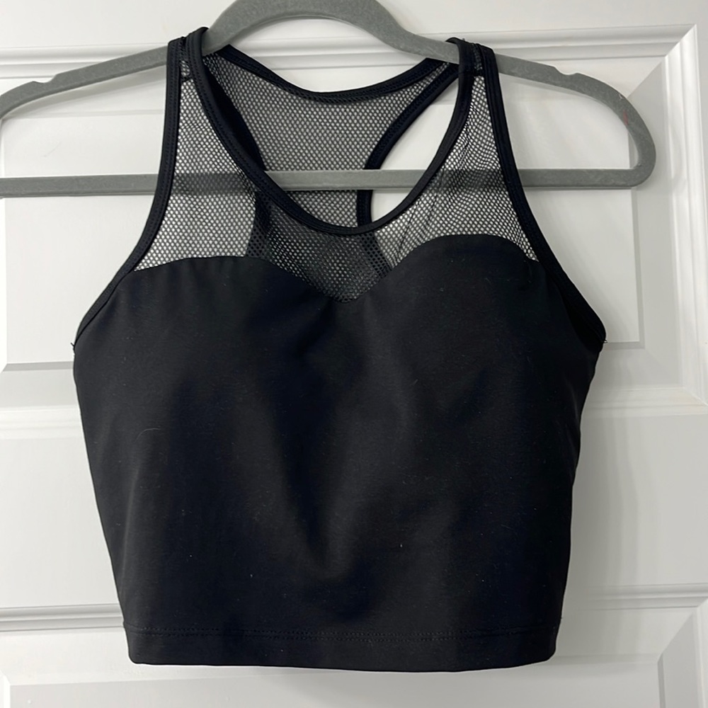Brand New Kiava Sweetheart Crop Top Black